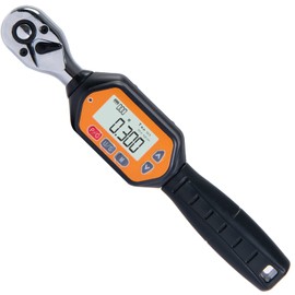 Beslands Digital Torque Wrench, 0.3-10N/m, Drive-Angle, 0.25 inch (6.35 mm) (1/4 inch) Two-way Ratchet Head with Buzzer, Automobile, Motorcycle, Engine Repair, Bicycle, Tire Replacement, etc