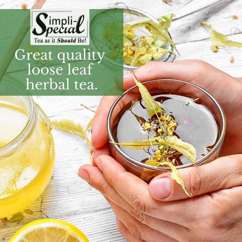 Simpli-Special Rooibos Earl Grey Herbal Loose Leaf Tea | Caffeine-Free