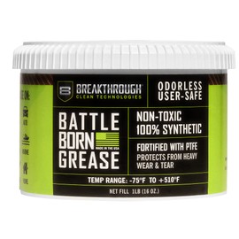 Breakthrough Clean Technologies® Battle Born Grease w/PTFE, 1-Pound Tub, Clear