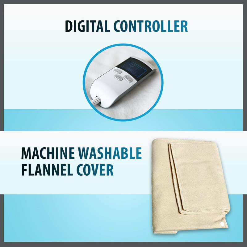 Moist Heating Pad with Auto Shut Off for Cramps and