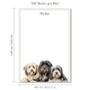 PartiKraft Tibetan Terrier Dog To Do List - A6 Notepad