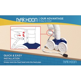 MAKHOON A20 Float Head Replacements for 180 280 360 380 Pool Cleaners EA20 (2)