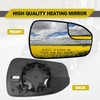 Passenger Right Side Mirror Power Heated Mirror Glass Passenger Right
