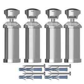 Myhomeware Set of Universal Brackets for Heated Towel RAIL Radiator Flat Or Curved
