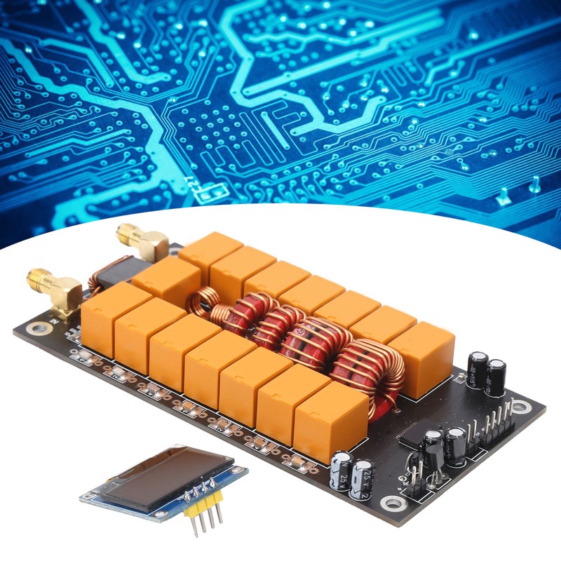 Antenna Tuner Board with Screen Finished Version DIY Kits Tester
