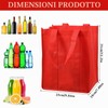 Classicseali 2 portabottiglie, 6 bottiglie, borsa per bottiglie, contenitore per