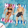 2 Pack Pool Inflatables Water Hammock for Adults, 4-in-1 Inflatable