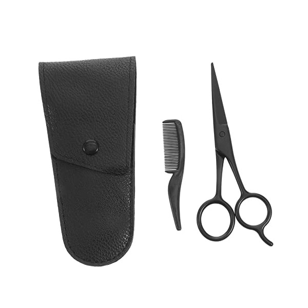 3pcs 1 Set Mustache Trimming Beard Comb Grooming Kit Hair