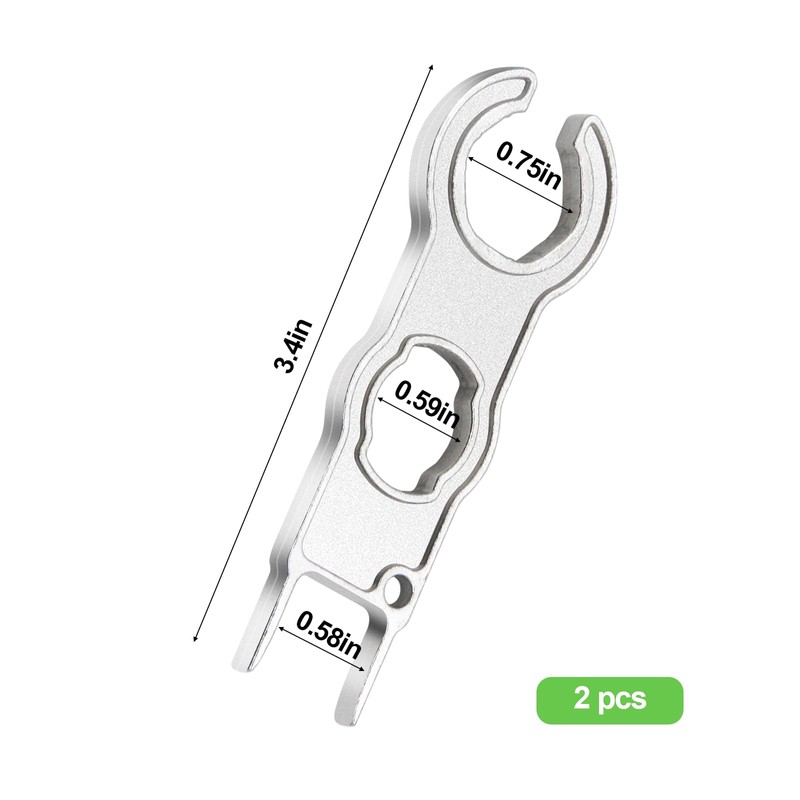 CATOSUM 1 Pair Solar Spanner Wrench for MC4 Connectors, Solar