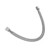 Operitacx 2pcs Stainless Steel Air Compressor Hose Replacement Durable Flexible