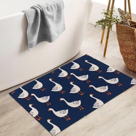 VANZEV Goose Indoor Door Mat for Entryway, 17x29.5 Inch, Cute Geese Floor Doormat for Home Decor, Non-Slip Rug Mat for Living Room, Kitchen, Bedroom, Gifts for Lover