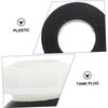 Operitacx 2Pcs Toilet Tank Plug Caps Plastic Connector for Water