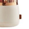 Makeup Brush Holder Multifunctional Brush Organizer Home Rotating Dustproof Cosmetic