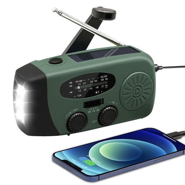 WVL 7400mWh Emergency Weather Radio
