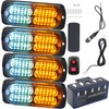EASE2U E Led Strobe Lights for Trucks Vehicles Suvs, 4pcs