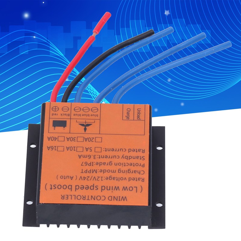 Wind Turbine Controller Low Voltage MPPT Charge Regulator with LED