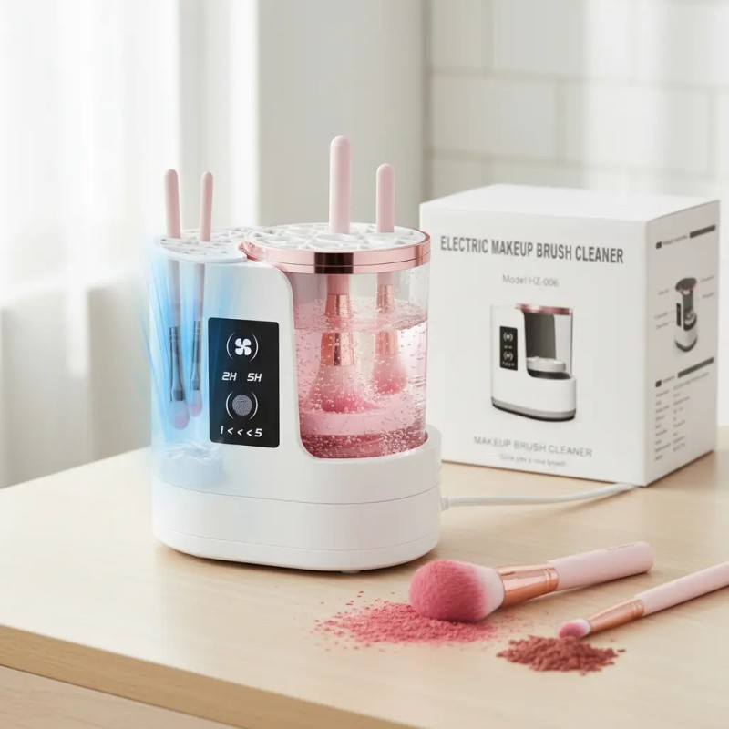Máquina Limpiadora Y Secadora De Brochas De Maquillaje, Usb
