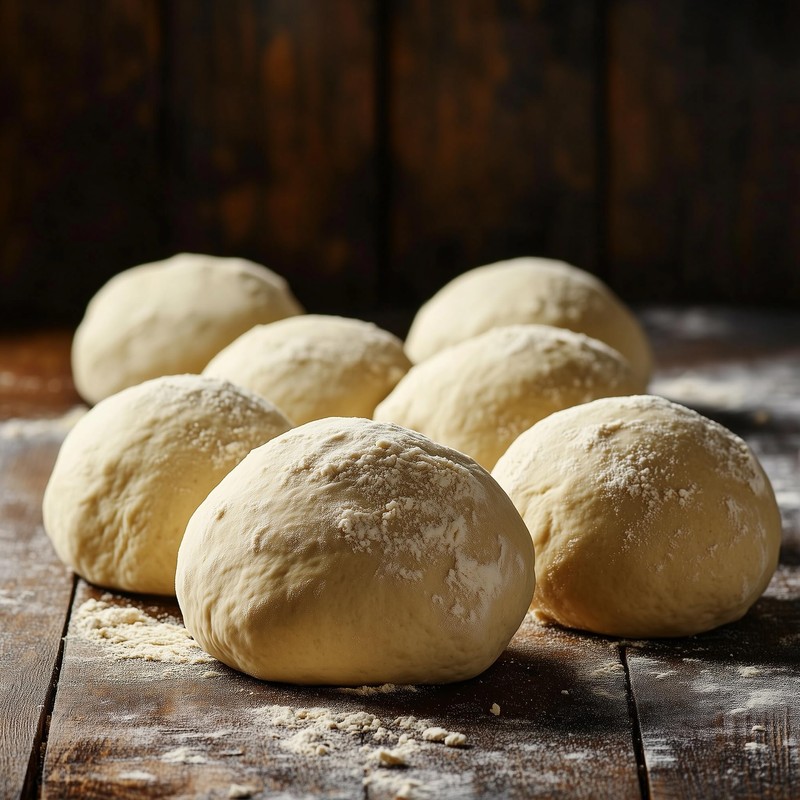 Bäckerei Spiegelhauer Pizza Ball Box with Lid and Dough Scraper,