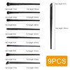 Eupneicu Eyeshadow Make-Up Brush [9 Pieces], Make Up Brush Set,
