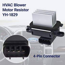 HVAC Blower Motor Resistor Blower Control Module YH-1829 Compatible 2009-2017 Ford Expedition 2009-2014 Ford F150 2009-2017 Lincoln Navigator Replace BL3Z-19E624-A
