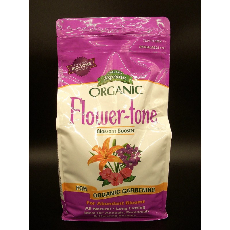 Espoma Organic FLOWER-TONE Bloom Booster PLANT Food 4 LB. Annual