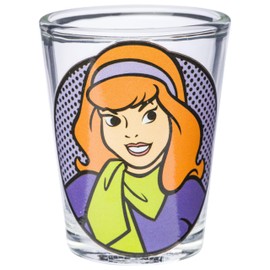 Silver Buffalo Scooby Doo 6pc 1.5oz Mini Glass Set 6x1