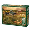 Cobble Hill 1000 Piece Puzzle - Harvest Time - Sample