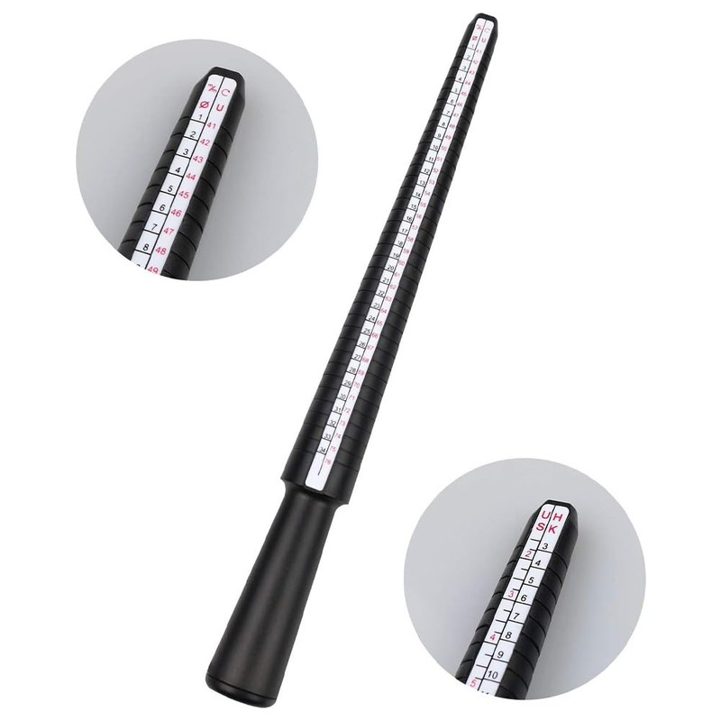 Ring Size Measurement, Ring Gauge, Ring Gauge Rod, 1 Piece
