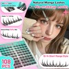 Manga Lash Clusters Kit Spiky Eyelash Cluster Anime Lashes Extensions