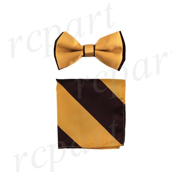 Vesuvio Napoli New Men's Two Layer Tones Pre-tied Bow Tie
