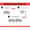 Laser 20" Chainsaw Pro Bar Combo FC 3/8 .058 72