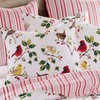 Levtex Home Thatch Quilt - Birds & Holly - Red,