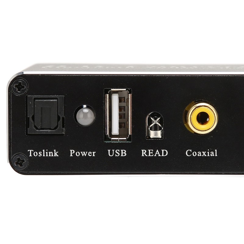 DAC Converter Professional Coaxial SPDIF Optical Input RCA 3.5 mm