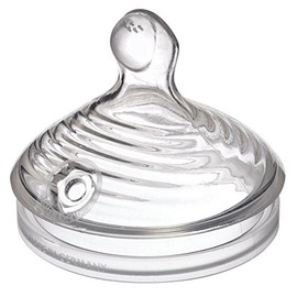 NUK Simply Natural Replacement Nipples, Medium Flow, 2pk