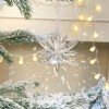 12 Pzas Adornos Cristal Para Árbol De Navidad