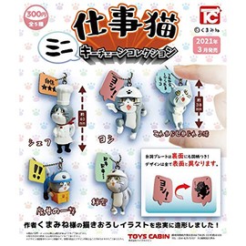 Toys Cabin Mini Keychain Collection (Complete Set of 5 Types) Gacha Gacha Capsule Toy