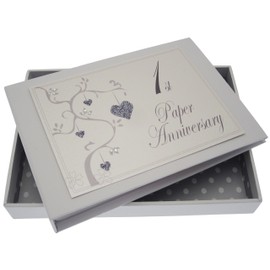 White Cotton Cards PHOTO ALBUM, Card, Plastic, 12.5x17.5x2.5 cm