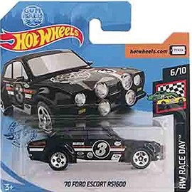 Hot Wheels '70 Ford Escort RS1600 HW Race Day 6/10 2019 (102/250) Short card