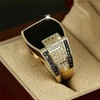 Hip Hop Ring for Men Fashion Cuban Link Chain Ring