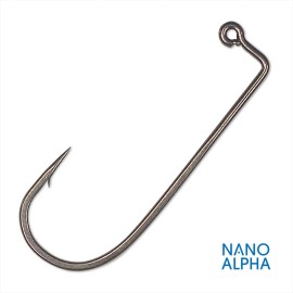 Gamakatsu Jig 90 Heavy Wire RB Nano Alpha Hooks - 25 Pack - 3/0, 25 pack