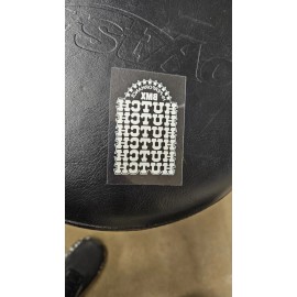 Hutch Vintage Hutch Headbage BMX Decal White GT Redline Haro Skyway Mongoose Race Inc