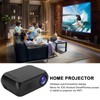 Mini Projector Black Micro 1080P HDMI Multi Function Home Theater