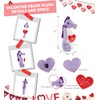 DolliBu I Love You Valentine Plush Super Soft Purple Seahorse