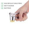 Professional Kitchen Garlic Press/Mincer/Crusher UK, Peeler Squeezer Heavy Duty Garlic