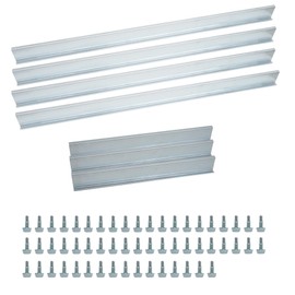 RDUIGT Garage Door Replacement Panels 16Ft Garage Door Reinforcement Bracket Garage Door Strut Repair Kit Prevents Bending and Sagging