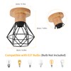 DELIPOP Ceiling Light Retro, Vintage Ceiling Light Industrial E27, Lamp