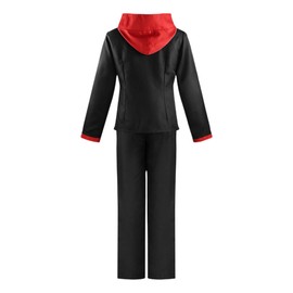 Yuuji Itadori Cosplay Costume For Men Anime Costume Black School Uniform Tops Pants Outfits With Wig(Black,M)