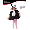 Rubies S8949-XS Super Panda Inf Cape Costume, Multicoloured, XS (2-3
