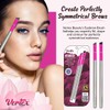 Firm Eyebrow Brush Kit For Makeup Pomade Tint Stencil Color