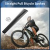 INFINAUTO 20 Set 14G Straight Pull Bicycle Spokes 257mm Straight